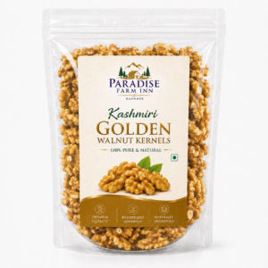 Kashmiri Golden Walnut Kernels -2 Piece