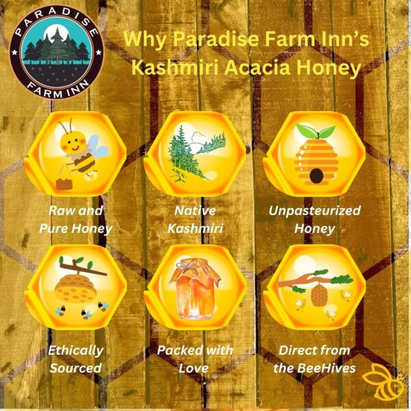 Why Kashmiri Acacia Honey from Paradise Farm Inn is best