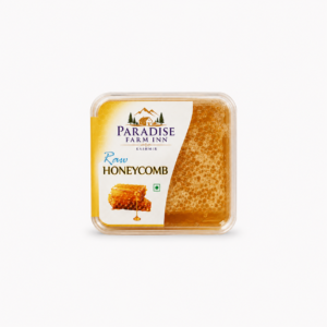 Kashmiri Wildflower Comb Honey – 100% Pure, Raw & Unfiltered (Edible Honeycomb)